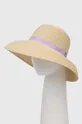 beżowy Twinset kapelusz Damski