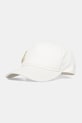 Patrizia Pepe czapka z daszkiem bawełniana aplikacja biały 8F0045.AB01