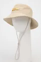 Шляпа из хлопка Moschino бежевый