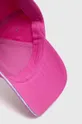 ροζ Βαμβακερό καπέλο του μπέιζμπολ Karl Lagerfeld