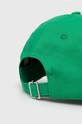 Kiegészítők Karl Lagerfeld pamut baseball sapka 240W3408 zöld