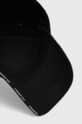 Karl Lagerfeld czapka z daszkiem bawełniana czarny 240W3408
