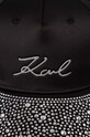 Karl Lagerfeld sapca 240W3413 negru SS24
