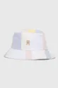 viacfarebná Ľanový klobúk Tommy Hilfiger Dámsky