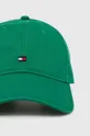 Tommy Hilfiger berretto da baseball in cotone verde