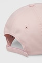 Akcesoria Tommy Hilfiger czapka z daszkiem bawełniana AW0AW16170 różowy