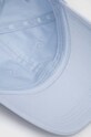 Tommy Hilfiger czapka z daszkiem bawełniana niebieski AW0AW16170