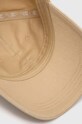 Tommy Hilfiger czapka z daszkiem bawełniana beżowy AW0AW16170