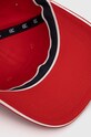 Tommy Hilfiger șapcă de baseball din bumbac rosu AW0AW16177