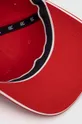 rdeča Bombažna bejzbolska kapa Tommy Hilfiger