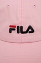 Fila șapcă de baseball din bumbac FCU0070.D roz SS24