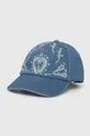 μπλε Τζιν καπέλο μπέιζμπολ Weekend Max Mara Γυναικεία
