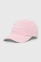 ροζ Βαμβακερό καπέλο του μπέιζμπολ Pepe Jeans Γυναικεία