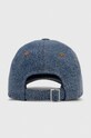 Akcesoria Moschino Jeans czapka z daszkiem jeansowa 3601.3244 niebieski