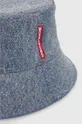 Джинсовая шляпа Moschino Jeans голубой