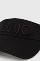 Βαμβακερό καπέλο Liu Jo μαύρο