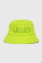 zelená Bavlnený klobúk Liu Jo Dámsky