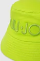 Βαμβακερό καπέλο Liu Jo πράσινο