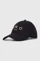 μαύρο Βαμβακερό καπέλο του μπέιζμπολ IRO Γυναικεία