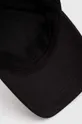 czarny MSGM czapka z daszkiem bawełniana