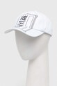 Βαμβακερό καπέλο του μπέιζμπολ Versace Jeans Couture στάμπα λευκό 76HAZK34.ZG271