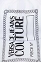 Βαμβακερό καπέλο του μπέιζμπολ Versace Jeans Couture 76HAZK34.ZG271 λευκό SS24