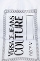 Versace Jeans Couture czapka z daszkiem bawełniana 76HAZK34.ZG271 biały SS24