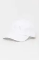 biały Armani Exchange czapka z daszkiem bawełniana Damski