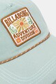 Billabong czapka z daszkiem bawełniana ABJHA00247 turkusowy AW24