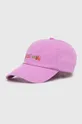 ροζ Βαμβακερό καπέλο του μπέιζμπολ Billabong Γυναικεία