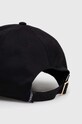 Akcesoria Twinset czapka z daszkiem bawełniana 241TO5150 czarny