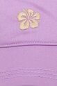 Bavlněná baseballová čepice Roxy ERJHA04265 fialová SS24