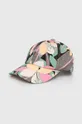 multicolor Roxy czapka z daszkiem bawełniana Damski