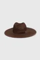 brązowy Roxy kapelusz Damski