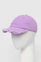 violetto Guess berretto da baseball in cotone Donna