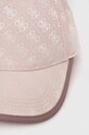 Guess czapka z daszkiem AW9497.POL01 różowy SS24