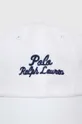Polo Ralph Lauren czapka z daszkiem bawełniana biały