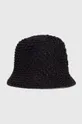 czarny Sisley kapelusz Damski