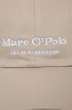 Βαμβακερό καπέλο του μπέιζμπολ Marc O'Polo μπεζ