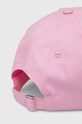 Аксесуари Бавовняна бейсболка Guess V4GZ00.WFKN0 рожевий