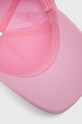 Бавовняна бейсболка Guess рожевий V4GZ00.WFKN0