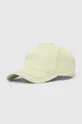 zielony Guess czapka z daszkiem bawełniana RHINESTONES Damski