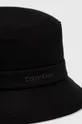 Шляпа из хлопка Calvin Klein чёрный