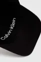 crna Pamučna kapa sa šiltom Calvin Klein