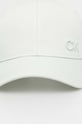 Pamučna kapa sa šiltom Calvin Klein K60K612000 zelena AW24