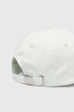 Akcesoria Calvin Klein czapka z daszkiem bawełniana K60K612000 zielony