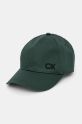 Calvin Klein berretto da baseball in cotone cotone verde K60K612000