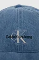 Джинсова кепка Calvin Klein Jeans блакитний