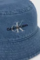 Calvin Klein Jeans kapelusz jeansowy niebieski