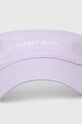 Tommy Jeans șapcă cozoroc AW0AW15955 violet SS24